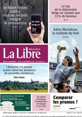 La Libre Belgique N°20201126 du 26 novembre 2020 à télécharger sur iPad