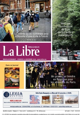 La Libre Belgique N°20201113 du 13 novembre 2020 à télécharger sur iPad