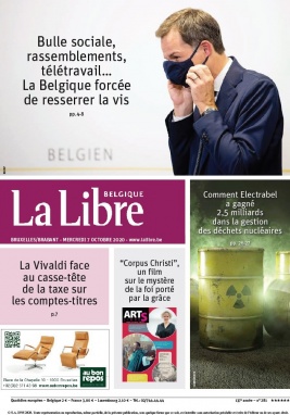 La Libre Belgique N°20201007 du 07 octobre 2020 à télécharger sur iPad