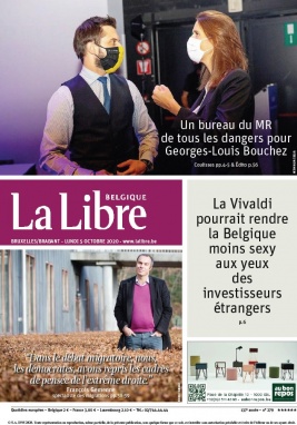 La Libre Belgique N°20201005 du 05 octobre 2020 à télécharger sur iPad