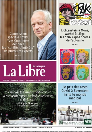 La Libre Belgique - 03/09/2020 | 