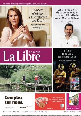 La Libre Belgique N°20200829 du 29 août 2020 à télécharger sur iPad