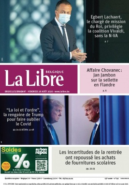 La Libre Belgique N°20200828 du 28 août 2020 à télécharger sur iPad