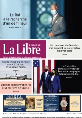 La Libre Belgique N°20200818 du 18 août 2020 à télécharger sur iPad