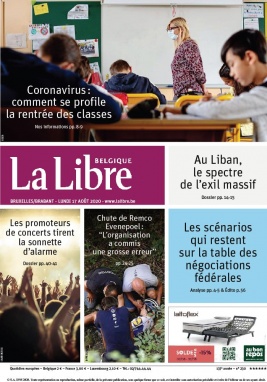 La Libre Belgique N°20200817 du 17 août 2020 à télécharger sur iPad
