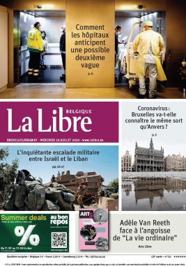La Libre Belgique N°20200729 du 29 juillet 2020 à télécharger sur iPad