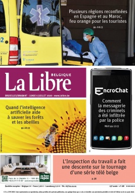 La Libre Belgique N°20200706 du 06 juillet 2020 à télécharger sur iPad