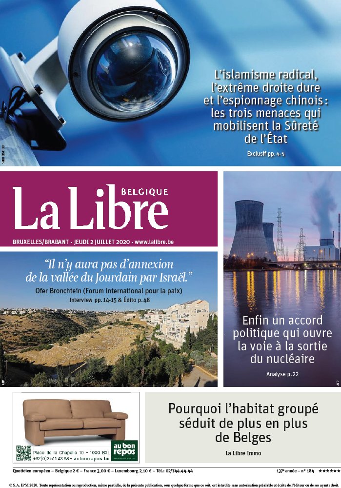 La Libre Belgique 02 juillet 2020 Abonnement La Libre Belgique Pas Cher avec le BOUQUET ePresse.fr