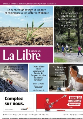 La Libre Belgique N°20200530 du 30 mai 2020 à télécharger sur iPad