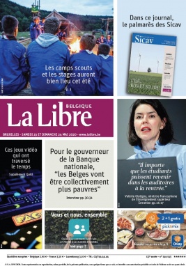 La Libre Belgique N°20200523 du 23 mai 2020 à télécharger sur iPad