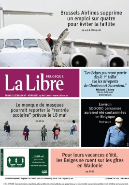La Libre Belgique N°20200513 du 13 mai 2020 à télécharger sur iPad