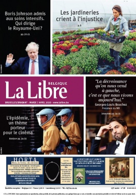 La Libre Belgique N°20200407 du 07 avril 2020 à télécharger sur iPad