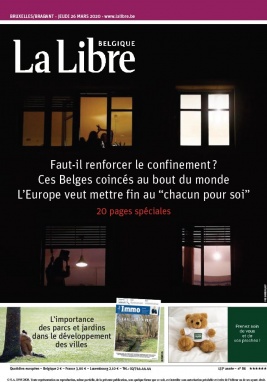 La Libre Belgique N°20200326 du 26 mars 2020 à télécharger sur iPad