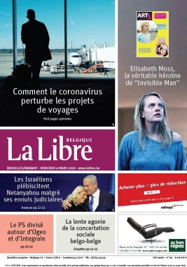 La Libre Belgique N°20200304 du 04 mars 2020 à télécharger sur iPad