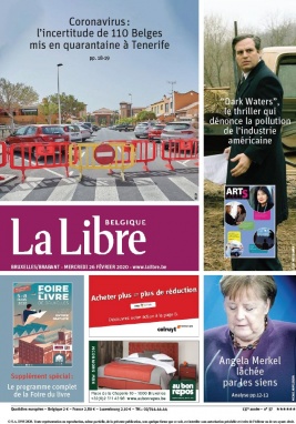 La Libre Belgique N°20200226 du 26 février 2020 à télécharger sur iPad