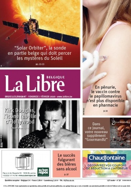 La Libre Belgique N°20200207 du 07 février 2020 à télécharger sur iPad