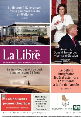 La Libre Belgique N°20200206 du 06 février 2020 à télécharger sur iPad
