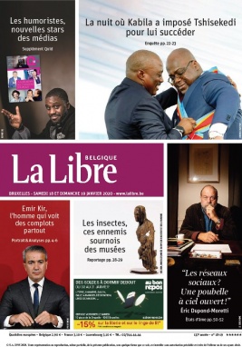 La Libre Belgique N°20200118 du 18 janvier 2020 à télécharger sur iPad