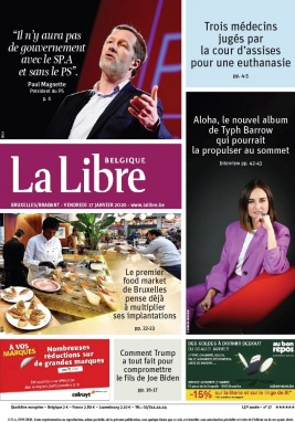 La Libre Belgique N°20200117 du 17 janvier 2020 à télécharger sur iPad