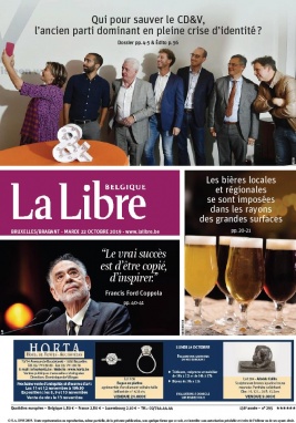 La Libre Belgique N°20191022 du 22 octobre 2019 à télécharger sur iPad