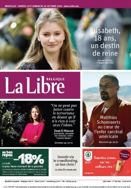 La Libre Belgique N°20191019 du 19 octobre 2019 à télécharger sur iPad