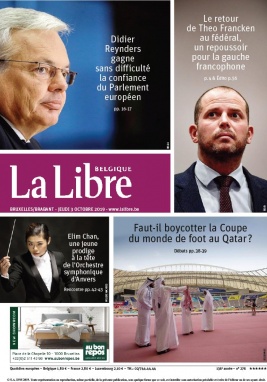La Libre Belgique N°20191003 du 03 octobre 2019 à télécharger sur iPad