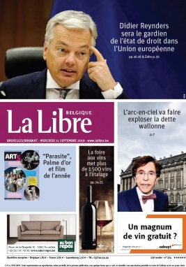 La Libre Belgique N°20190911 du 11 septembre 2019 à télécharger sur iPad