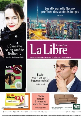 La Libre Belgique N°20190821 du 21 août 2019 à télécharger sur iPad