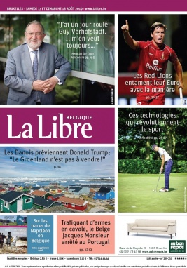 La Libre Belgique N°20190817 du 17 août 2019 à télécharger sur iPad
