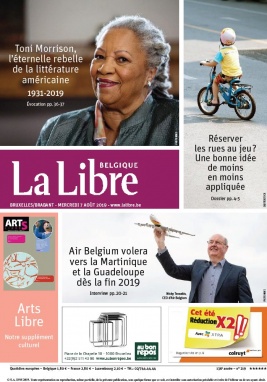 La Libre Belgique N°20190807 du 07 août 2019 à télécharger sur iPad