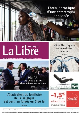 La Libre Belgique N°20190802 du 02 août 2019 à télécharger sur iPad