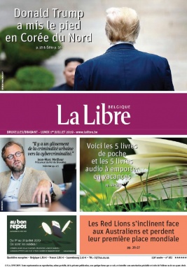 La Libre Belgique N°20190701 du 01 juillet 2019 à télécharger sur iPad