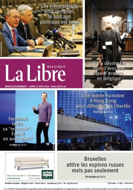 La Libre Belgique N°20190617 du 17 juin 2019 à télécharger sur iPad