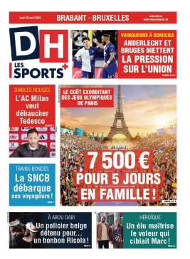 La Dernière Heure/Les Sports N°20240425 du 25 avril 2024 à télécharger sur iPad