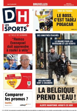 La Dernière Heure/Les Sports N°20210715 du 15 juillet 2021 à télécharger sur iPad