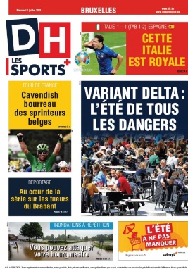 La Dernière Heure/Les Sports N°20210707 du 07 juillet 2021 à télécharger sur iPad
