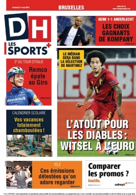 La Dernière Heure/Les Sports N°20210514 du 14 mai 2021 à télécharger sur iPad
