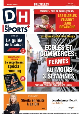 La Dernière Heure/Les Sports N°20210324 du 24 mars 2021 à télécharger sur iPad
