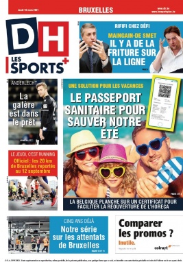 La Dernière Heure/Les Sports N°20210318 du 18 mars 2021 à télécharger sur iPad