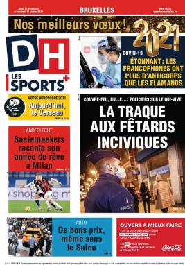 La Dernière Heure/Les Sports N°20201231 du 31 décembre 2020 à télécharger sur iPad