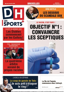 La Dernière Heure/Les Sports N°20201209 du 09 décembre 2020 à télécharger sur iPad