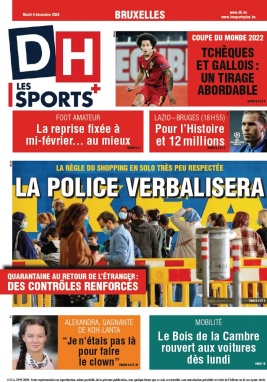 La Dernière Heure/Les Sports N°20201208 du 08 décembre 2020 à télécharger sur iPad