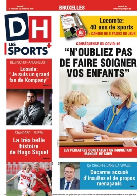 La Dernière Heure/Les Sports N°20201121 du 21 novembre 2020 à télécharger sur iPad