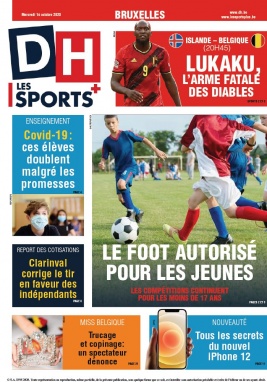 La Dernière Heure/Les Sports N°20201014 du 14 octobre 2020 à télécharger sur iPad