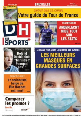 La Dernière Heure/Les Sports N°20200827 du 27 août 2020 à télécharger sur iPad