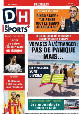 La Dernière Heure/Les Sports N°20200706 du 06 juillet 2020 à télécharger sur iPad
