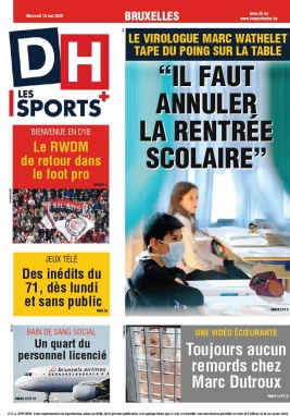 La Dernière Heure/Les Sports N°20200513 du 13 mai 2020 à télécharger sur iPad