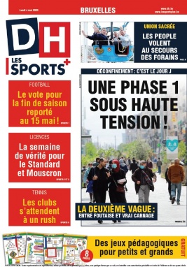 La Dernière Heure/Les Sports N°20200504 du 04 mai 2020 à télécharger sur iPad