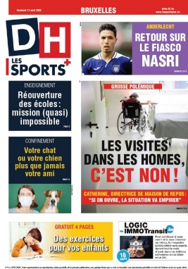 La Dernière Heure/Les Sports N°20200417 du 17 avril 2020 à télécharger sur iPad