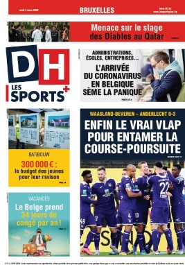 La Dernière Heure/Les Sports N°20200302 du 02 mars 2020 à télécharger sur iPad